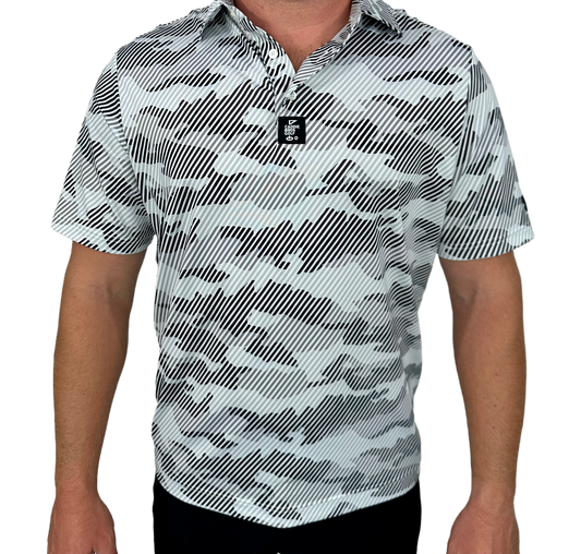 Men's Camo Polo Tee